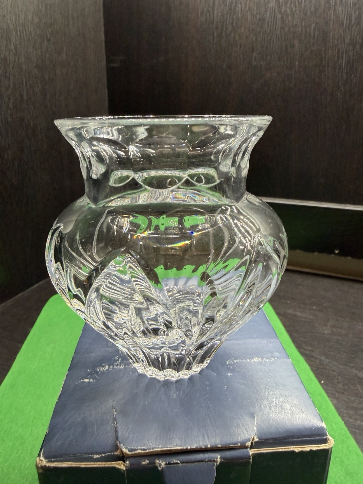Marquis by Waterford Crystal Bulb Bud Vase 3.25″ with Box