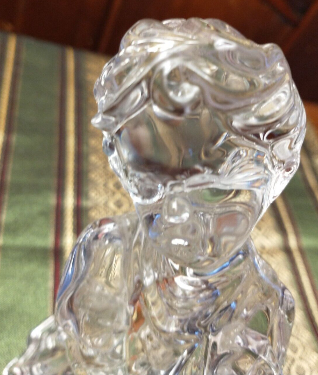 Mikasa – Herald Collection – Angel Playing the Bell – Lead Crystal A24