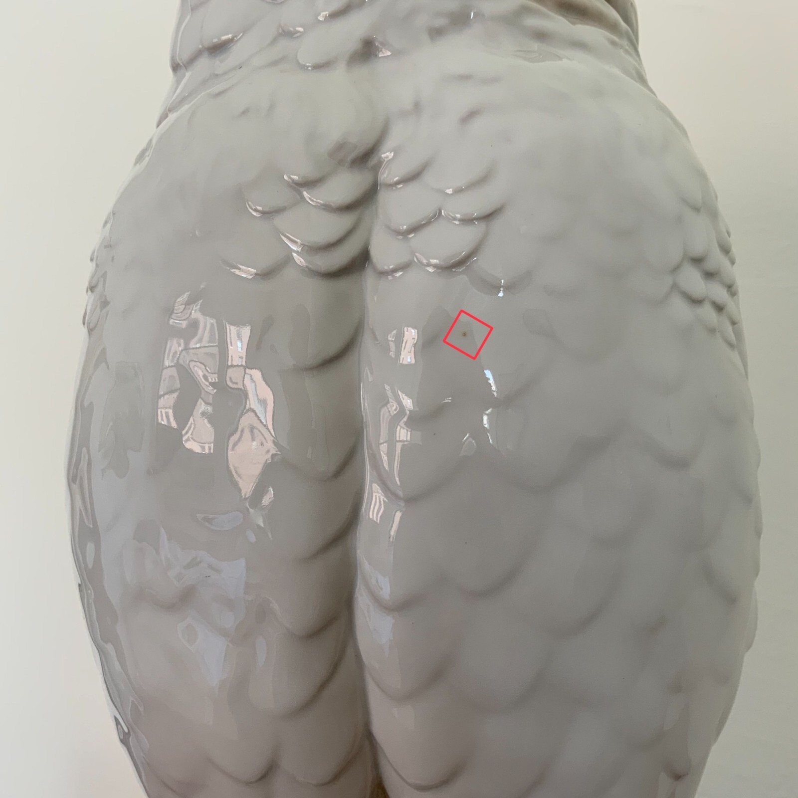 Large B&G Bing & Grondahl Snowy Owl Figurine 1500 1st Quality Excellent 1970-82