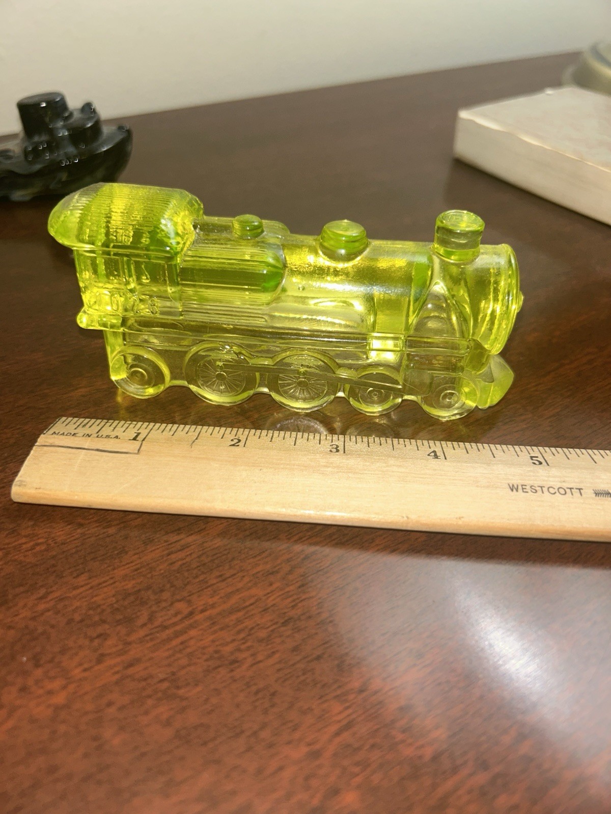 boyd glass big train engine vaseline glows