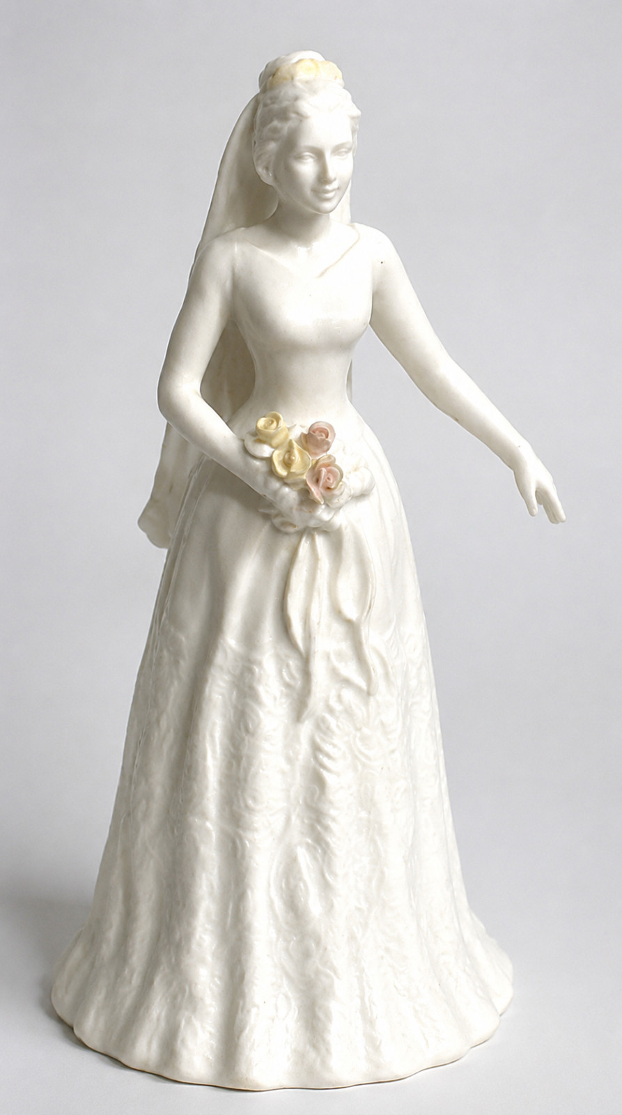 Wedgwood Bone China Bride Figurine Wedding Cake Topper England Wedding Vintage