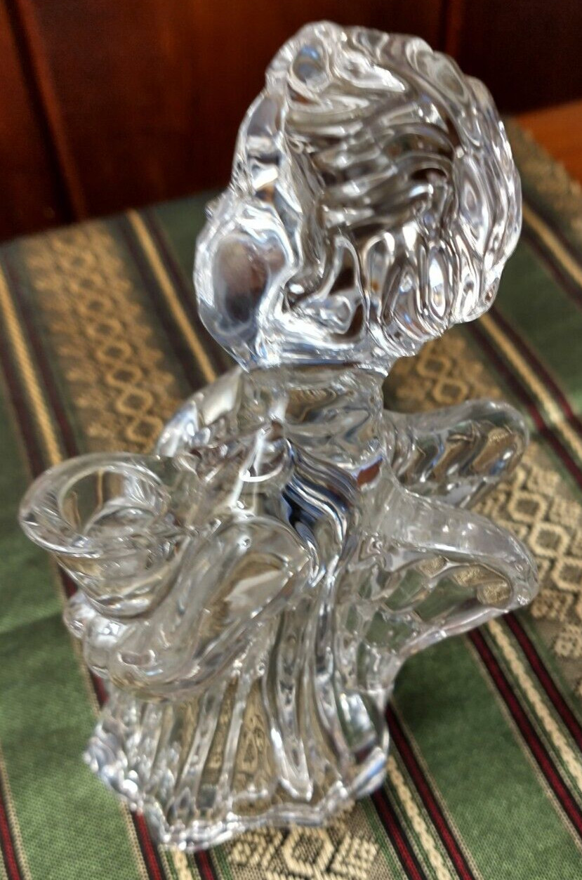 Mikasa – Herald Collection – Angel Playing the Bell – Lead Crystal A24