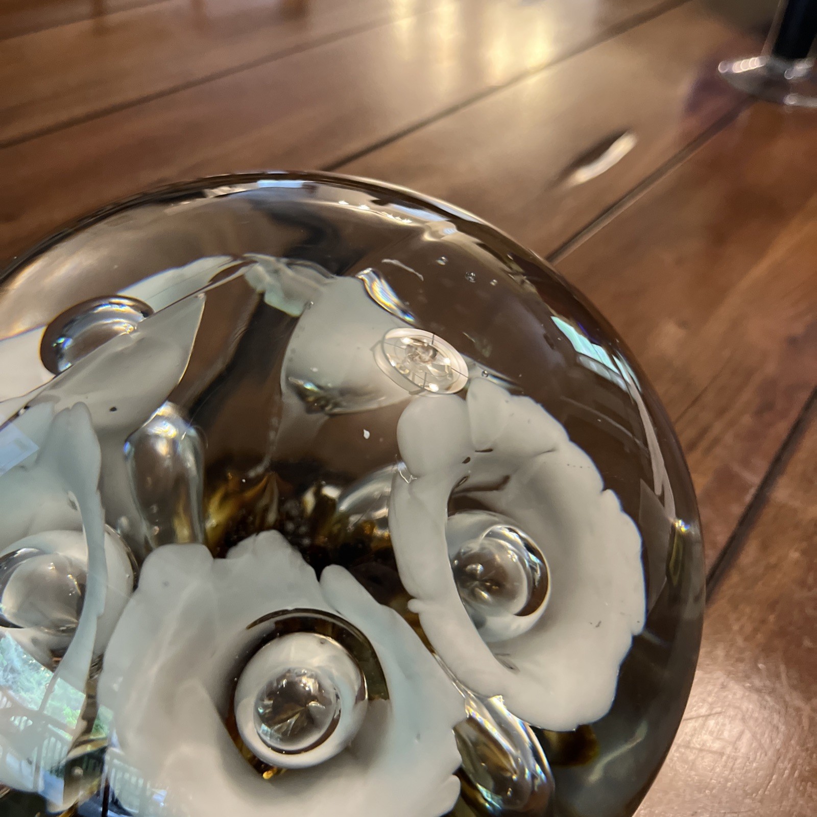 Gibson Signed 5” Huge Paperweight