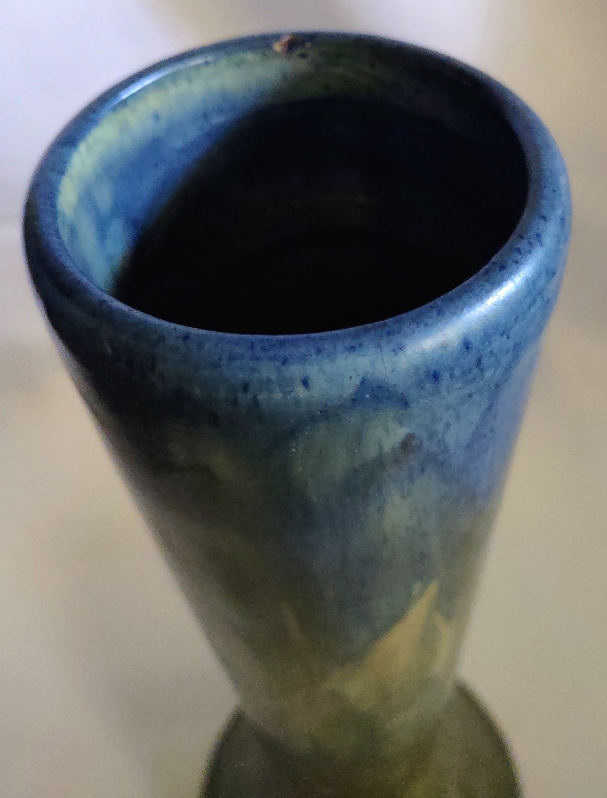 Arts & Crafts Peters And Reed 11.75″ Landsun Art Pottery Vase 1924 Wedding Gift