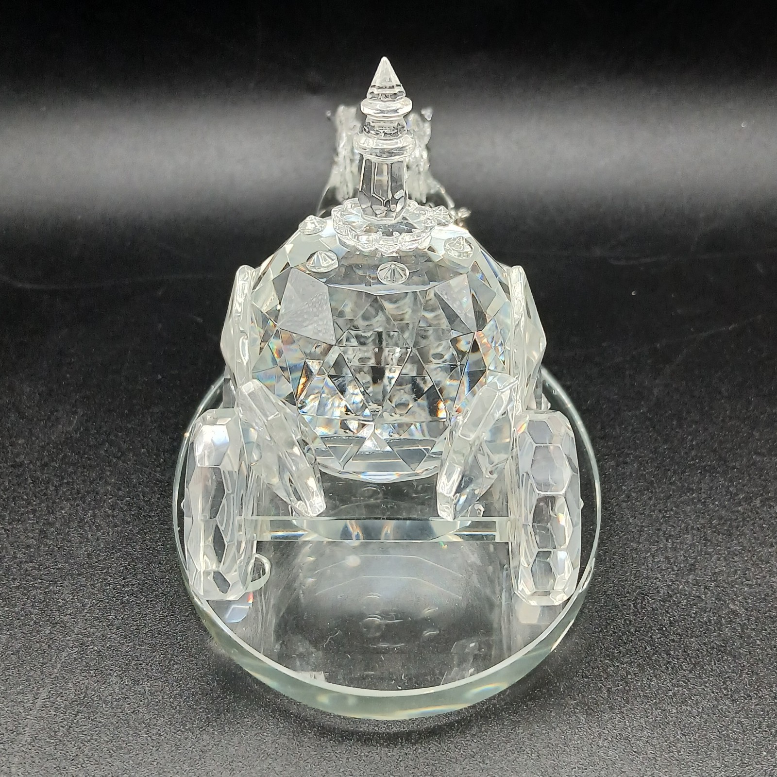 2004 Shannon by Godinger Wedding Coach Crystal Sculpture Cinderella Carriage