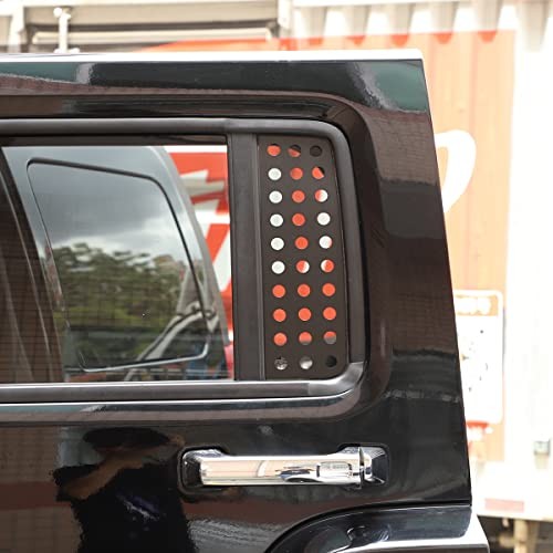 Car Rear Window Glass Panel Cover Decal, Car Rear Window Glass Honeycomb Deco