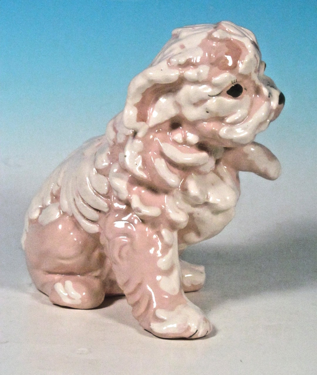 Kay Finch Vintage California Yorkie Terrrier “Ears Up” 1950’s Art Pottery Figure