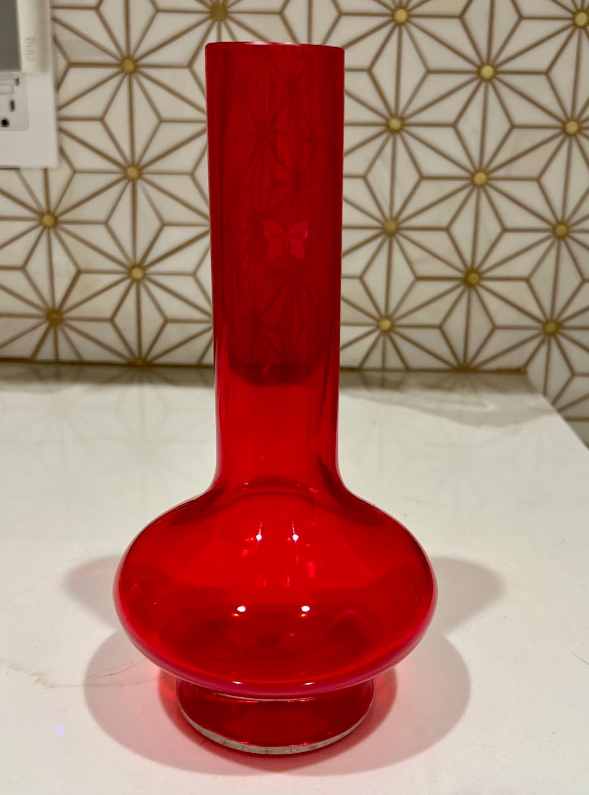 Waterford Crystal Bud Vase Marquis 8.5” tall