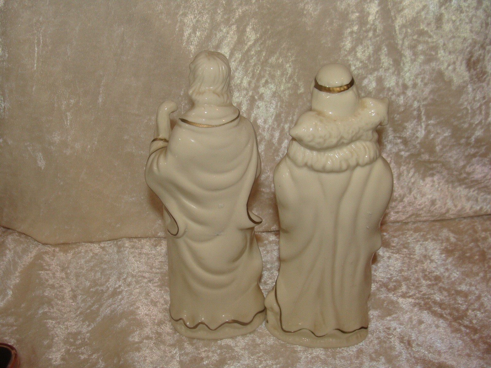 Porcelain Biblical Figurines David & Samuel ~ 7.25” Tall ~ Excellent Condition ~