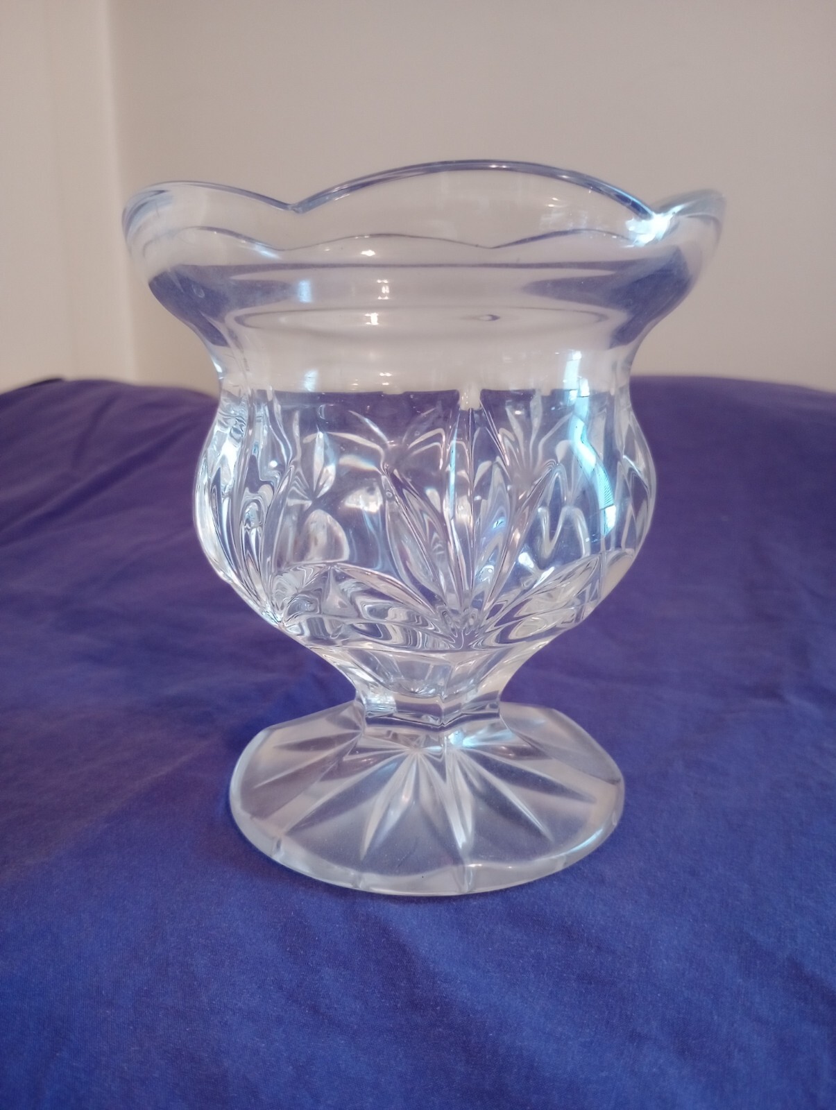 Royal Limited 24% full Lead Crystal Czech Republic Dish Bowl 5.5″ x 5″