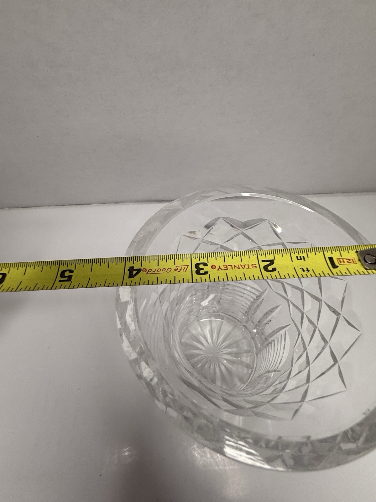 Waterford Alana Crystal Vase 6 1/8 tall