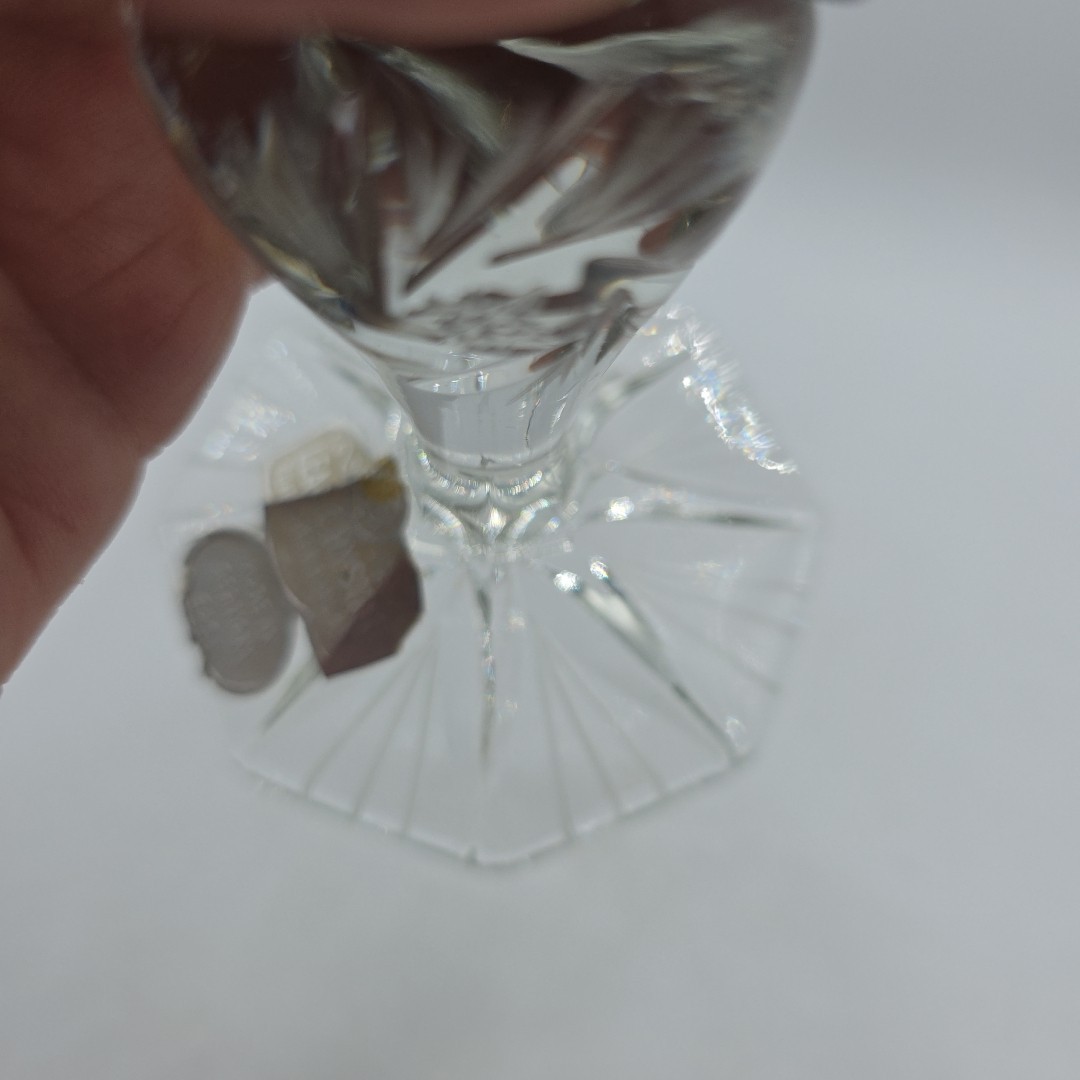 Crystal Clear Industries Pattern #2704 – Vintage Single Light Cut Candlestick