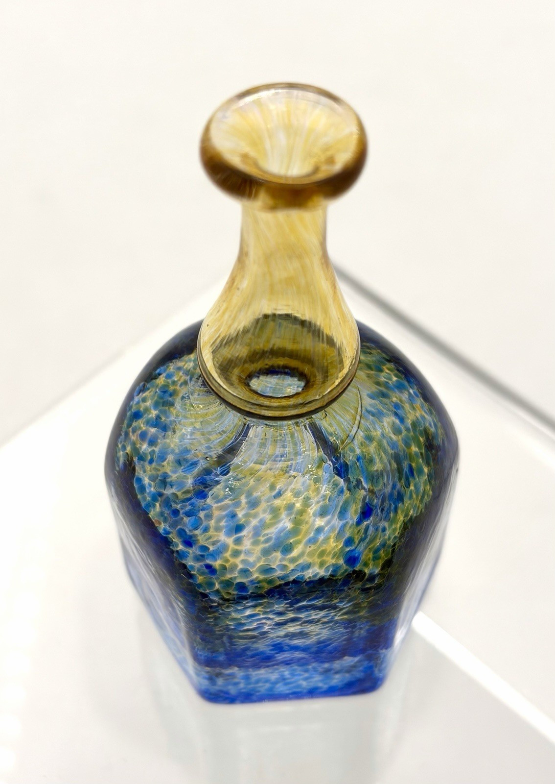 Vintage Kosta Boda Bertil Vallien Bud Vase Signed