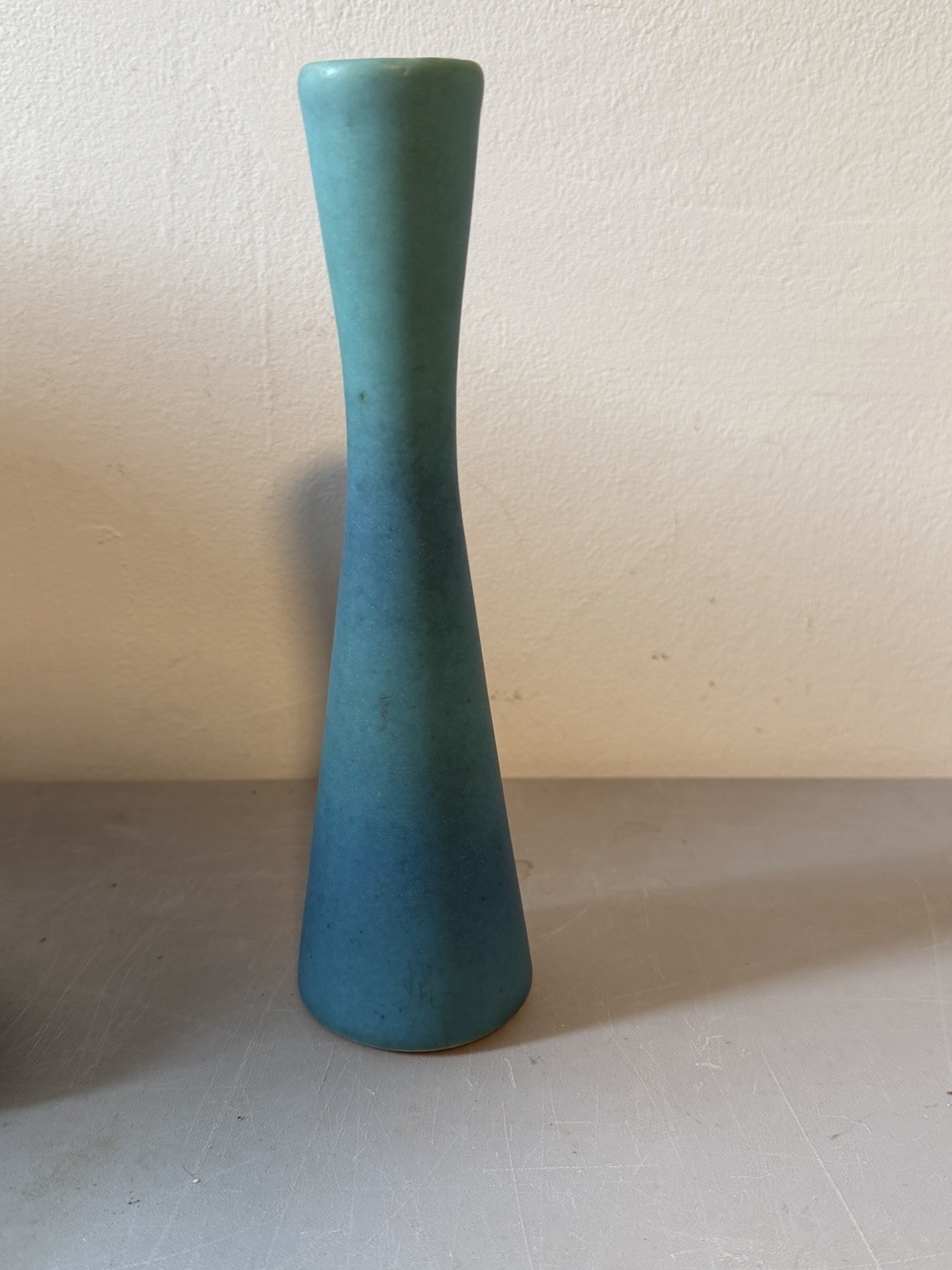 Vintage Van Briggle Turquoise Vase/bud Vase Signed