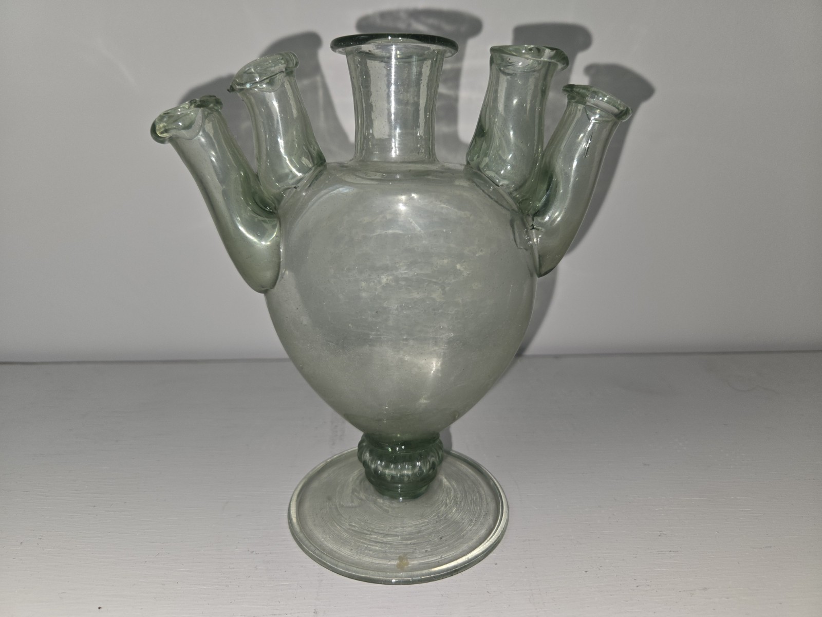 Napoleon Martinuzzi Soffiato Vintage Murano Glass Vase