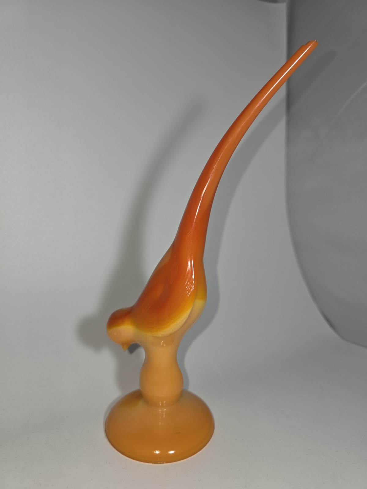 Vintage LE Smith Bittersweet Glass 8 in. Longtail Bird