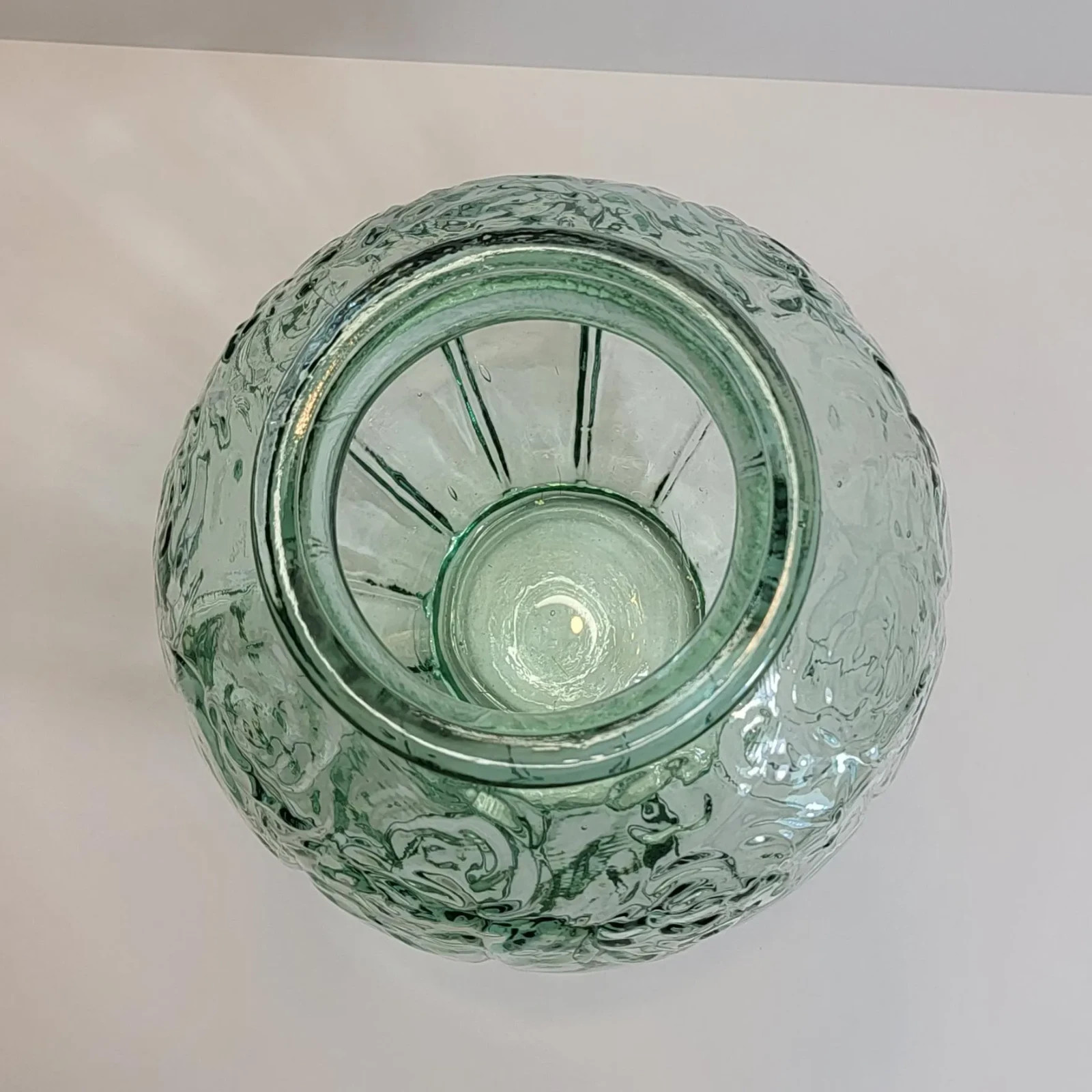 Niemen Stolle Vintage Art Deco Large Vase Transparent 1920-1949 Poland
