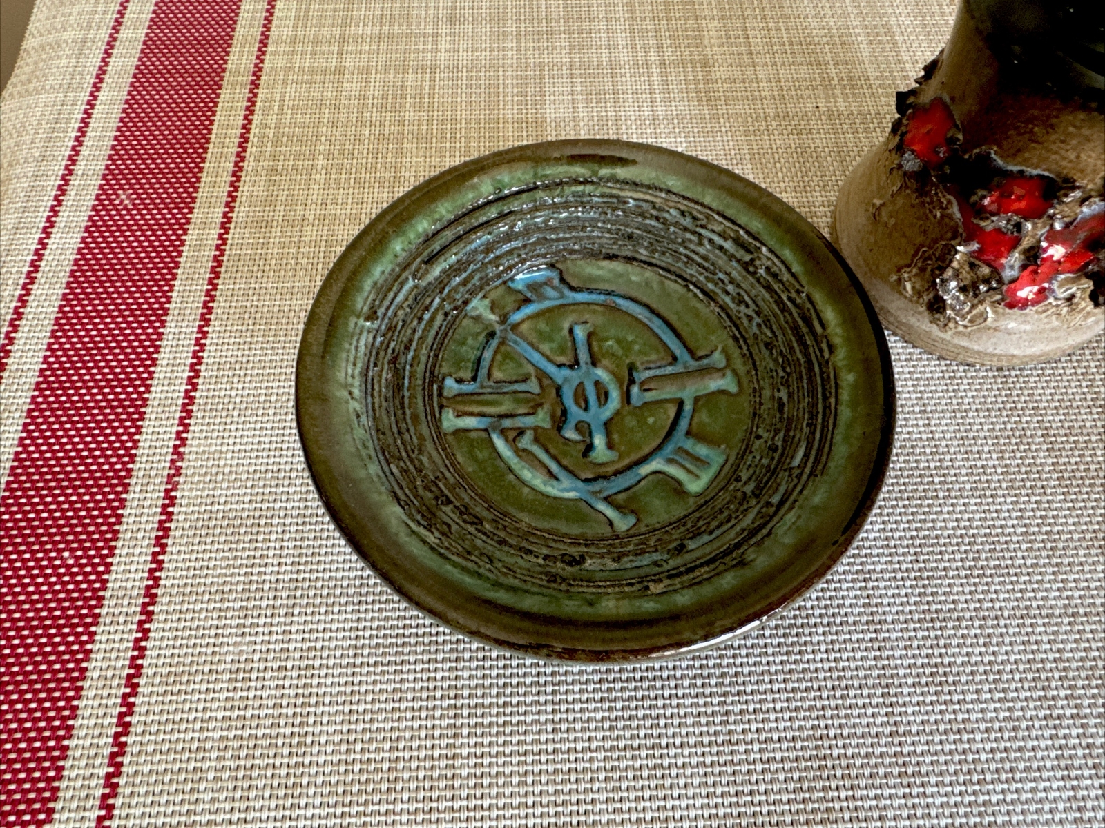 Fat Lava Hand Made Glit Lava Ceramics Candleholder Candle Holder lceland