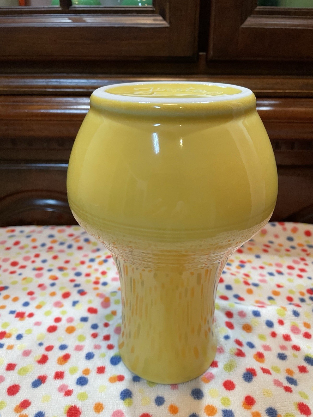 Fiesta Vase Royalty Sunflower *FIRST QUALITY* Not Seconds Pristine New 7 1/2 In