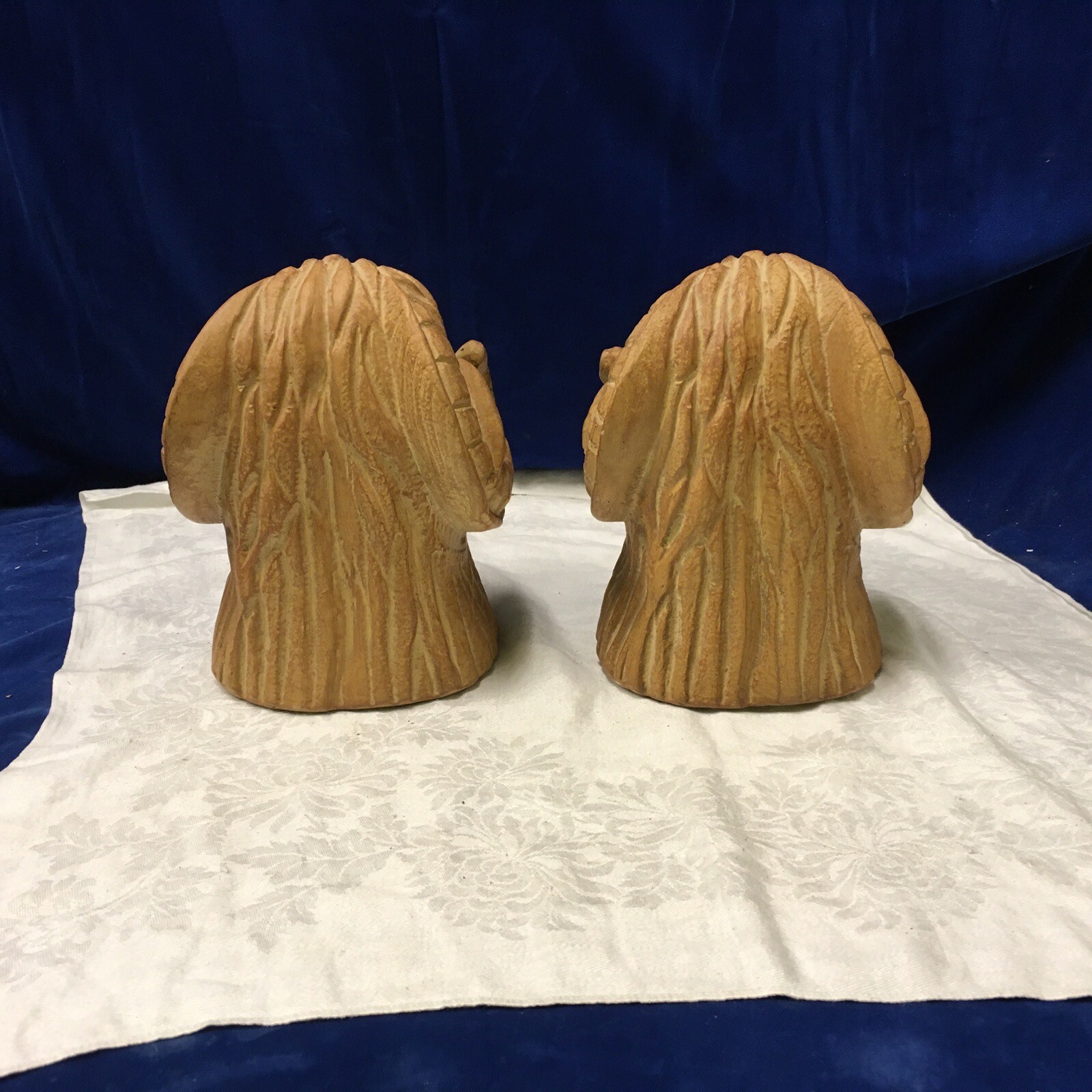 Vintage Pair Of Ram Heads -DP80 – Designer Repros 23-222.