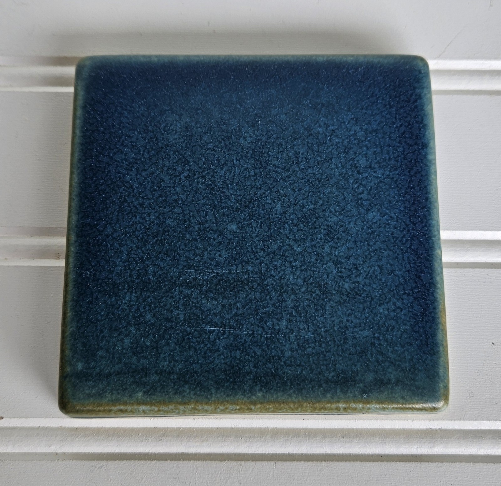 Motawi Tileworks Blue Caribbean Glazed Matte Tile Ann Arbor Michigan 4×4