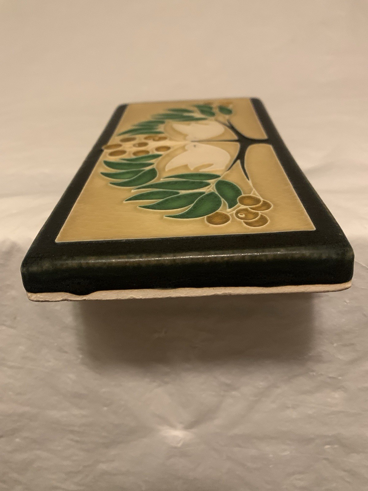 Motawi Tileworks Lovebirds Ceramic Art Tile