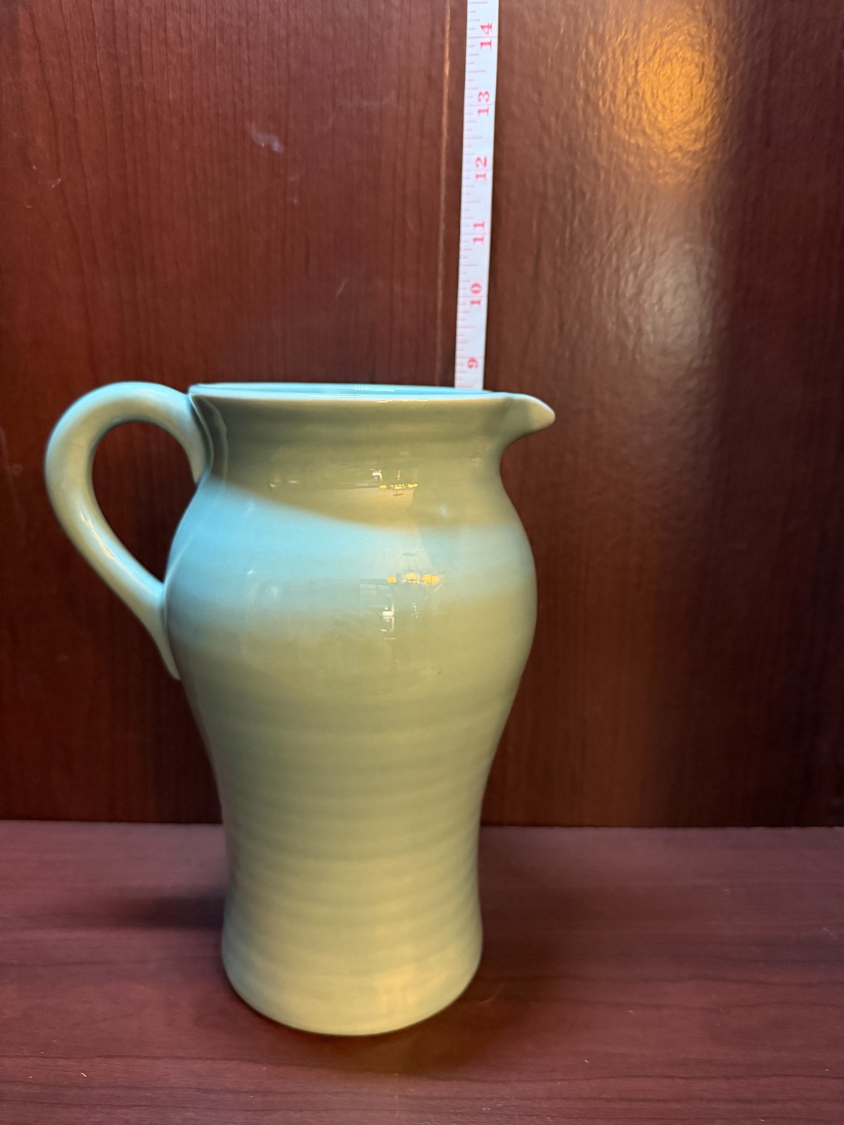 Teleflora 9″ Floral Pitcher/Vase with Handle
