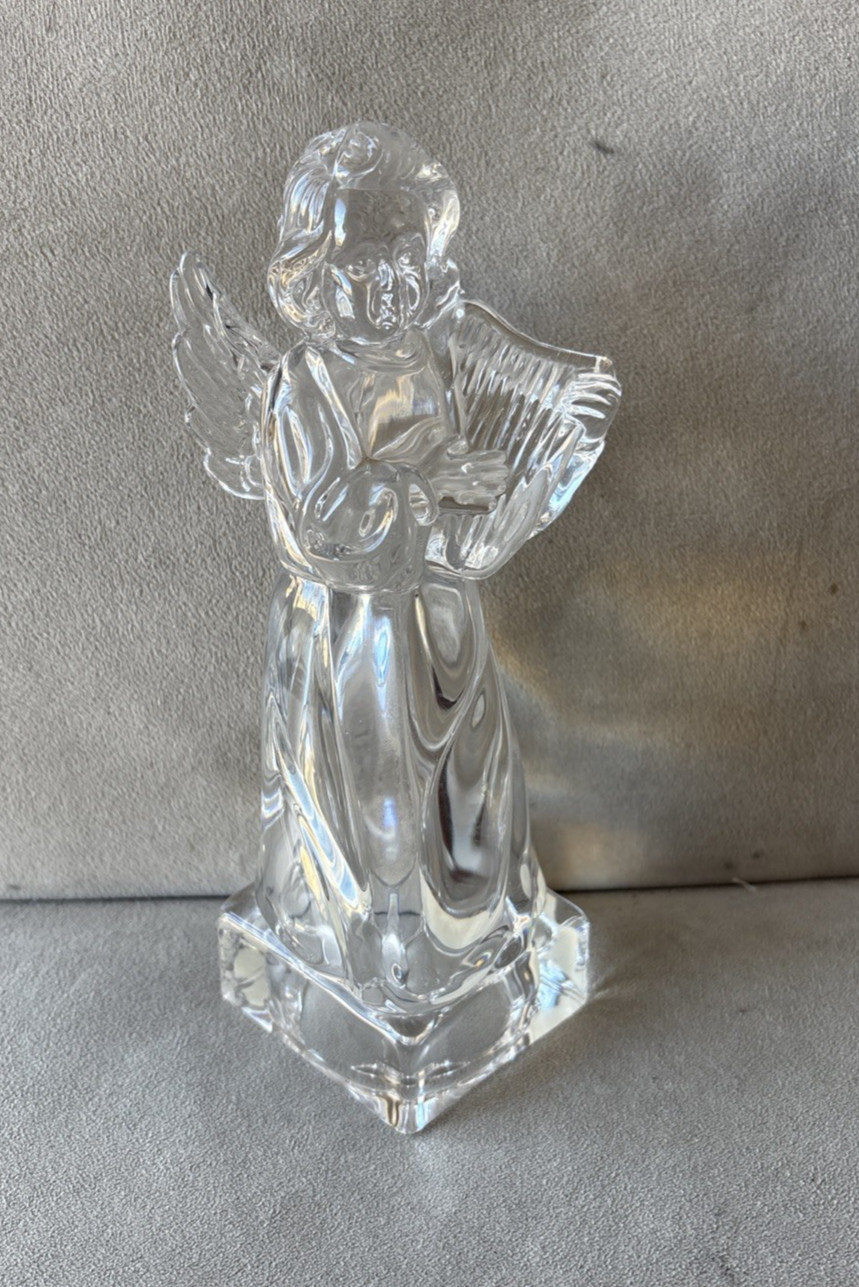 Mikasa Herald Collection Angelic Harp Figurine 8”