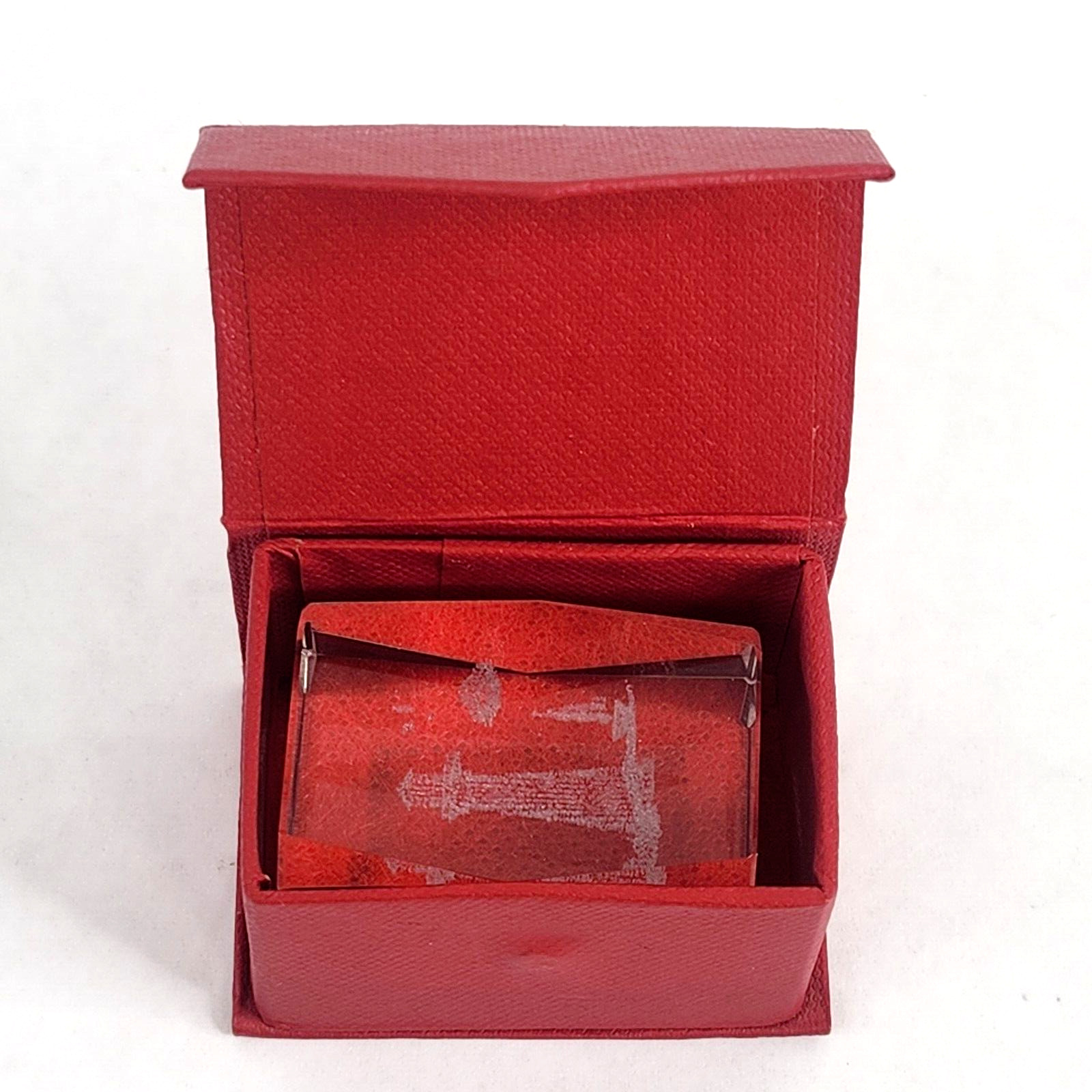 Paperweight Laser Etched Prism Clear Crystal Cube Lighthouse Nautical Seagulls
