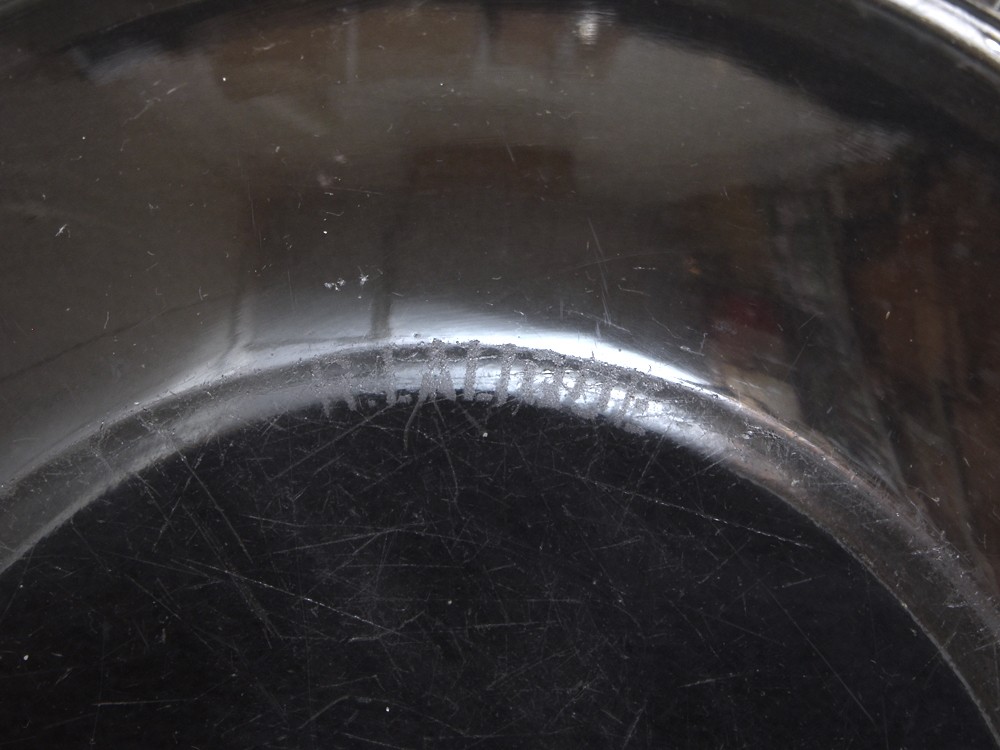 Lalique Chevreuse Crystal Coupe Bowl Pastry Plate 26cm France Rare Vintage Japan