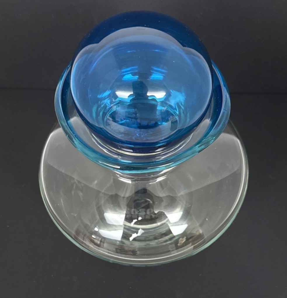 Blenko Glass Good Morning America Vase with Float Ball – Variation