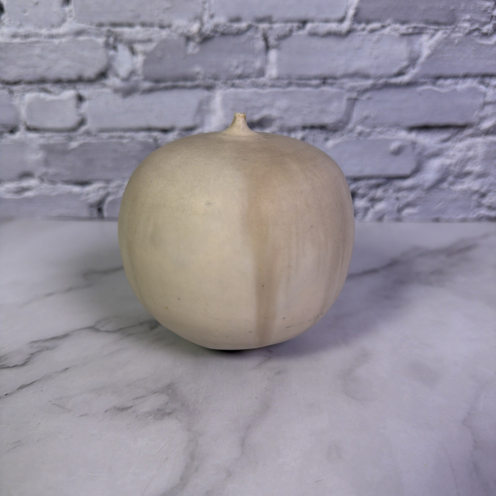 Vintage Rose Cabat “Feelie” Ceramic Bud Vase Art Pottery 3.5″ Sculpture Signed ✅