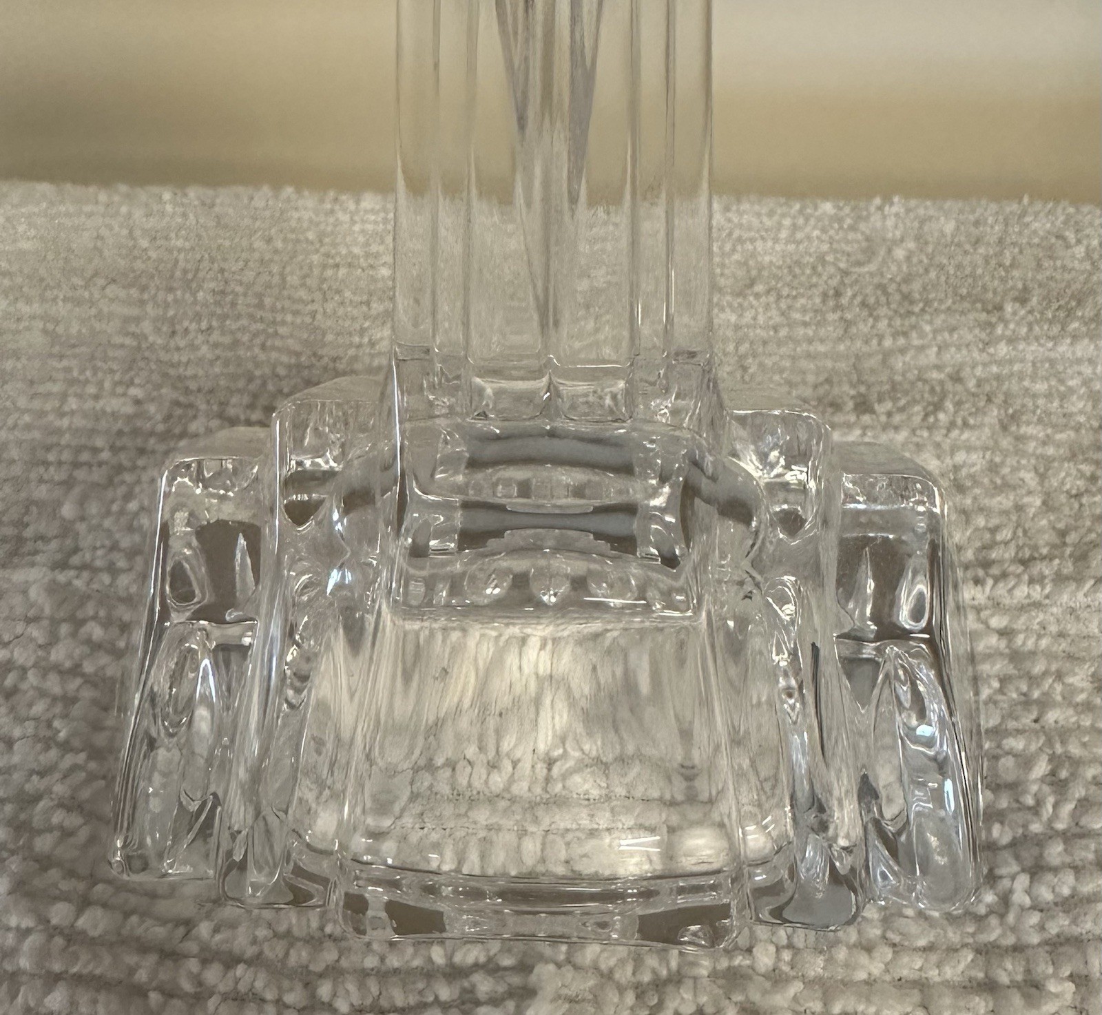 Large Waterford Crystal Standing Cross Figurine – Marquis
