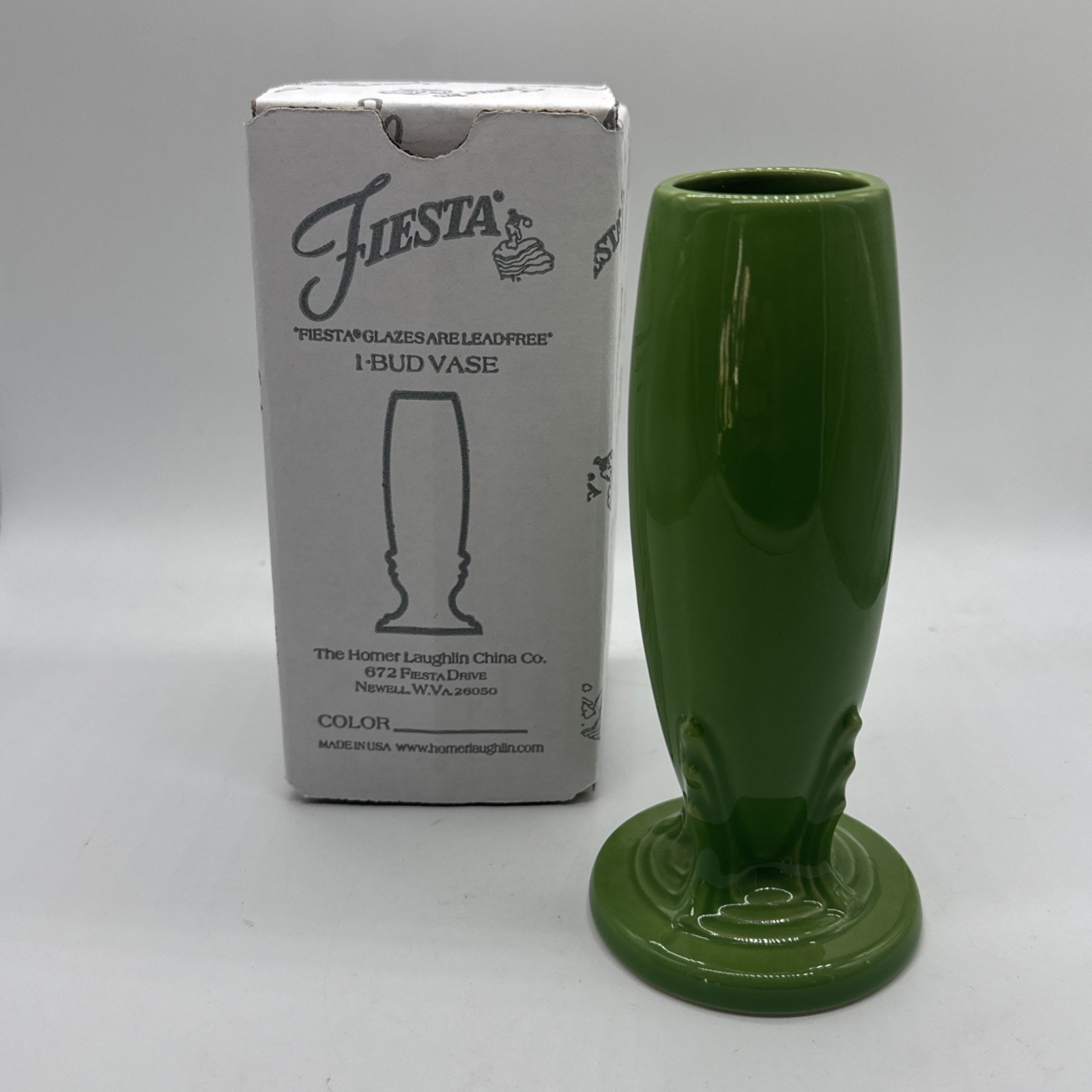 FIESTAWARE 6″ Bud Vase SHAMROCK