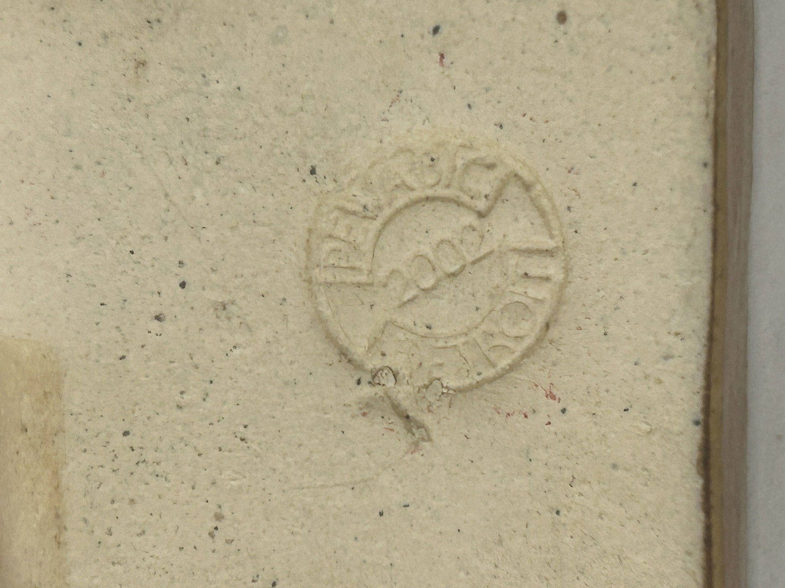 Pewabic Pottery Detroit Tile Gen’s Valentine 3″ x 3″ 2002