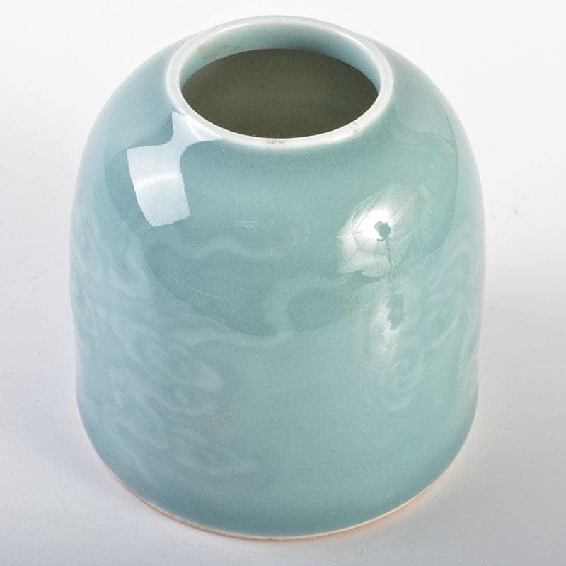 Longquan Ware Qing Dynasty Qianlong Mark Celadon Water Pot Jar