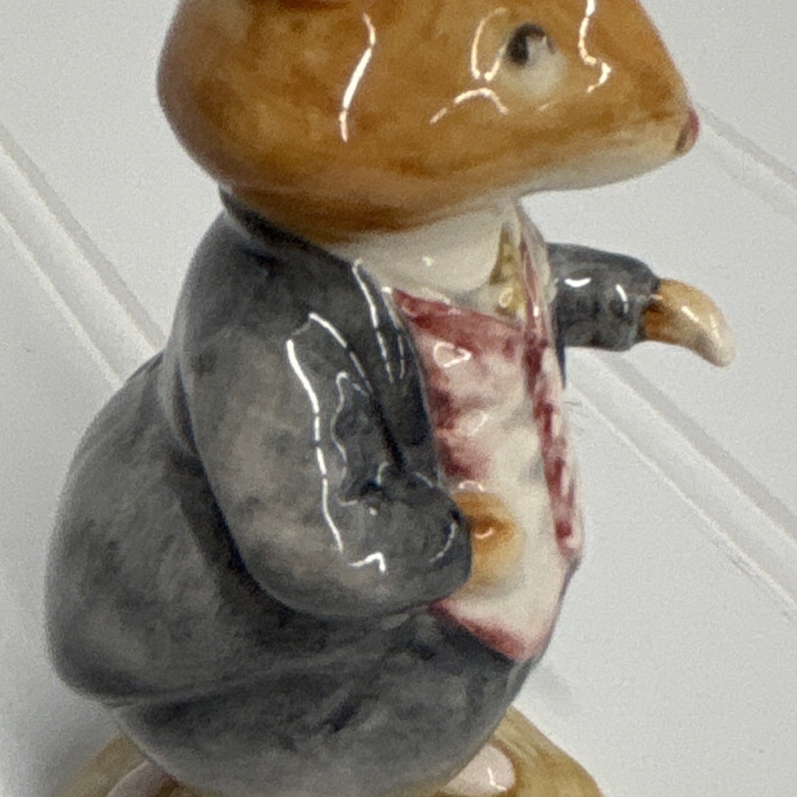 Vintage Royal Doulton Brambly Hedge Dusty Dogwood Mouse Figurine 1982