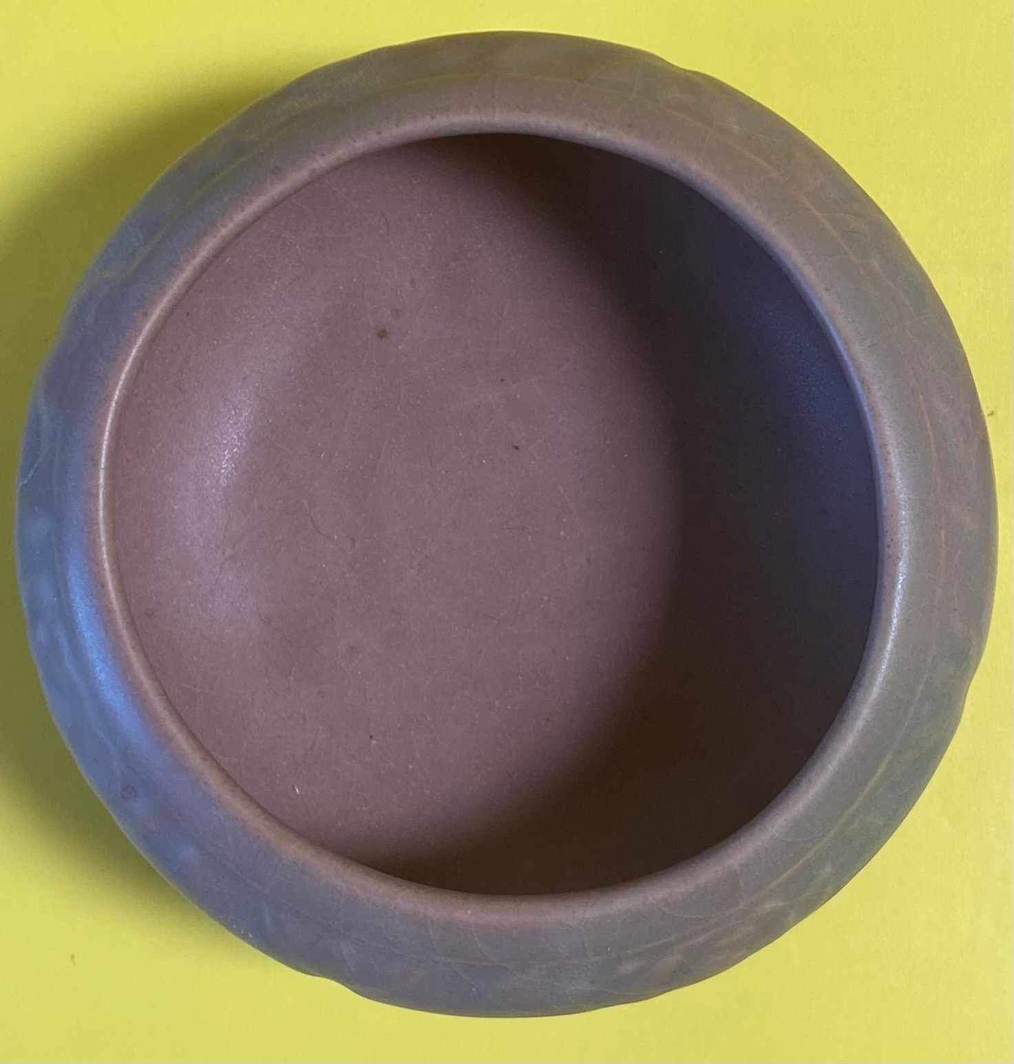 ROOKWOOD FOOTED BOWL #1351 DATED 1914 DESIGNED BY KATARO SHIRAYAMADANI MAGNIFICO