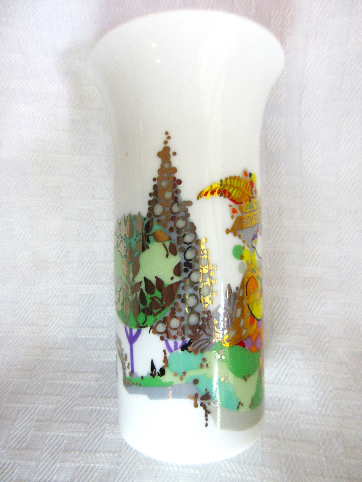 Vintage Bjorn Wiinblad Rosenthal Studio Line Mini Bud Vase 4″