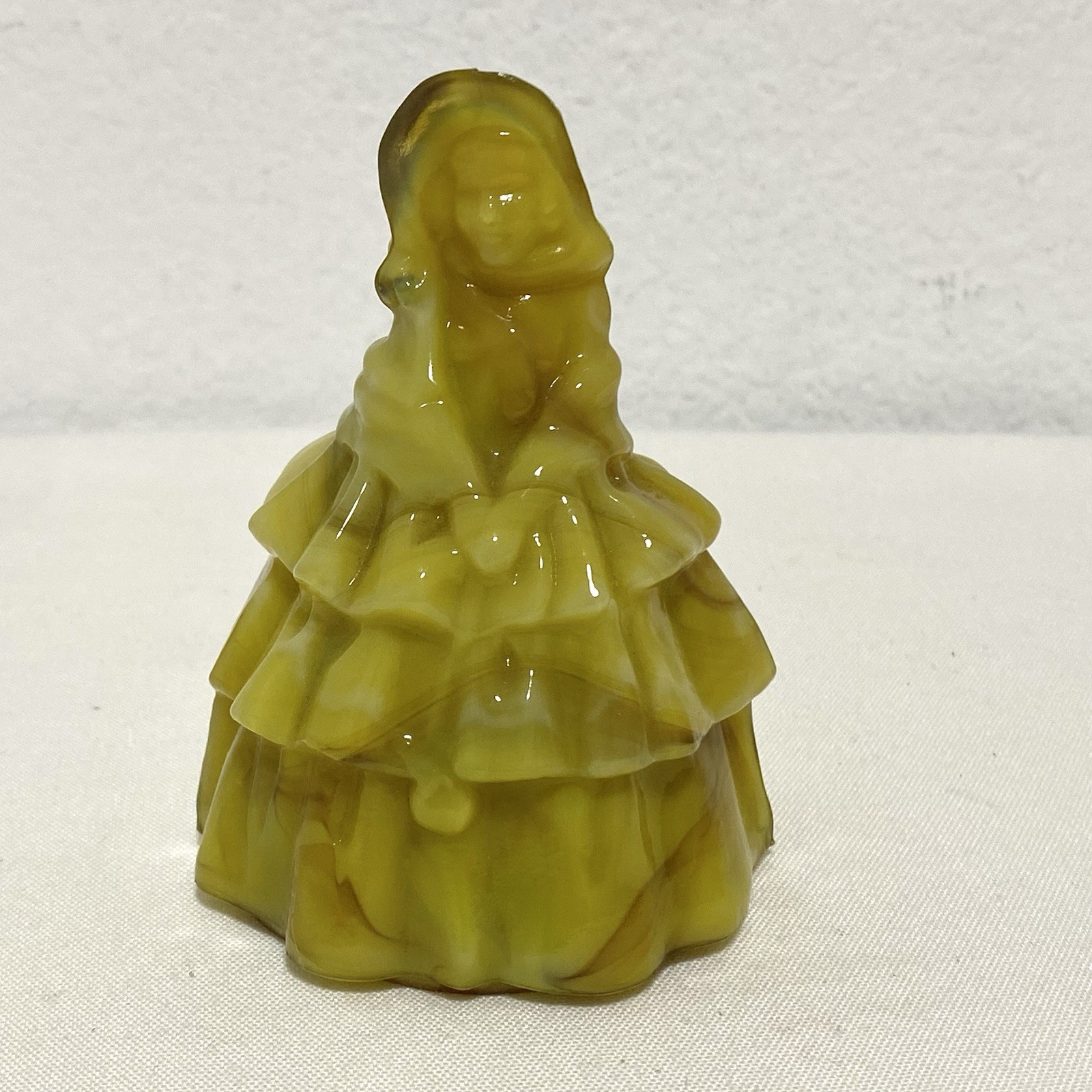 Boyd Glass “Louise” Zack Boyd Slag #17 Glows Orange Cadmium 11/10/1980 Vintage