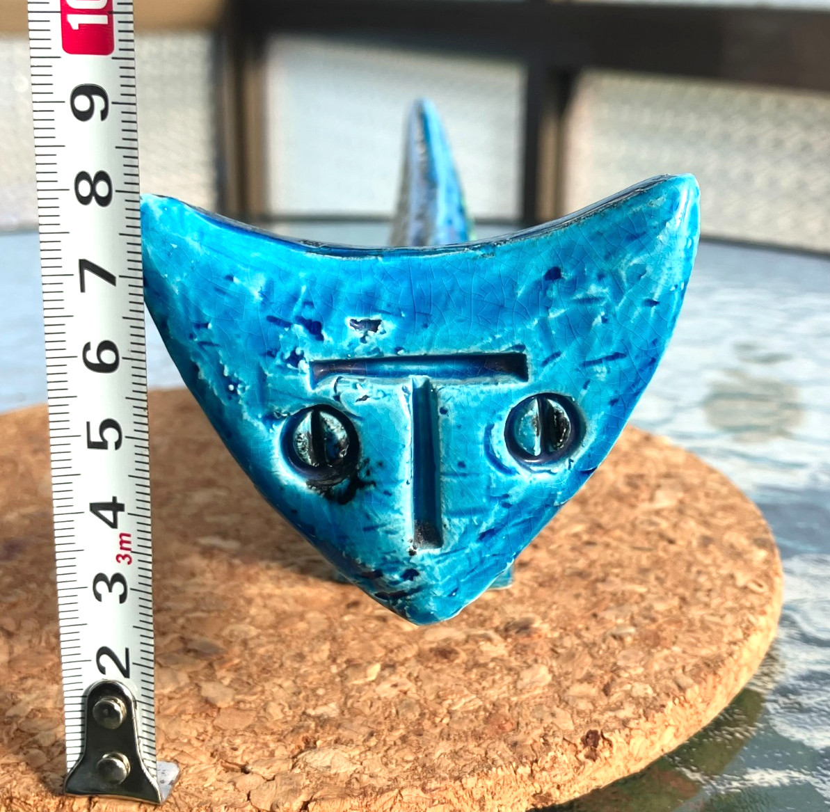 Flavia Bitossi Rimini Blue Cat Work Made In The Ceramic Workshop of Italy ##1-2