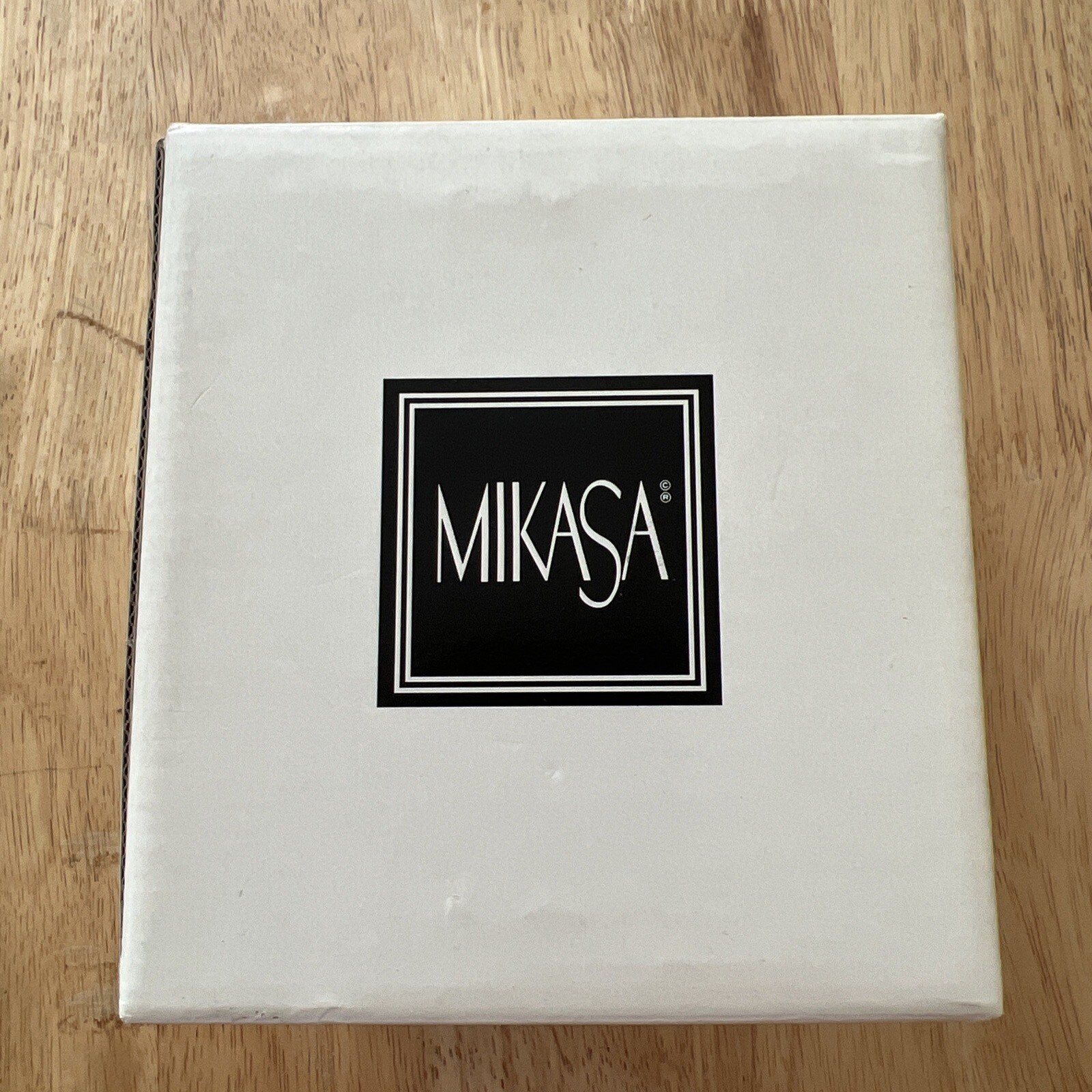 NIB Mikasa RAINIER Pillar Candle Holder 5 1/4″ Reversible Vintage MadeIn GERMANY