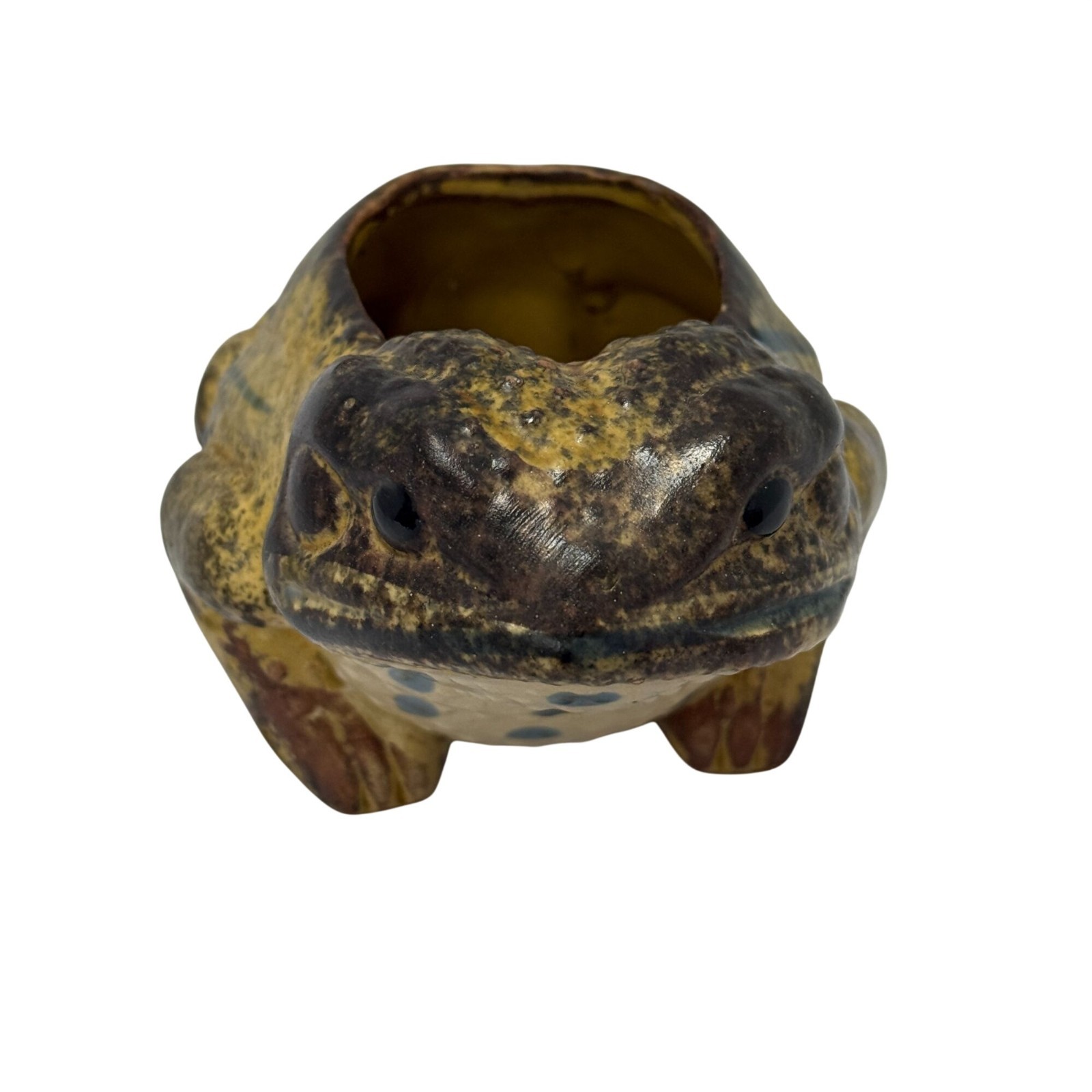 Rubens Originals Frog Toad Planter Vintage Realistic Figure