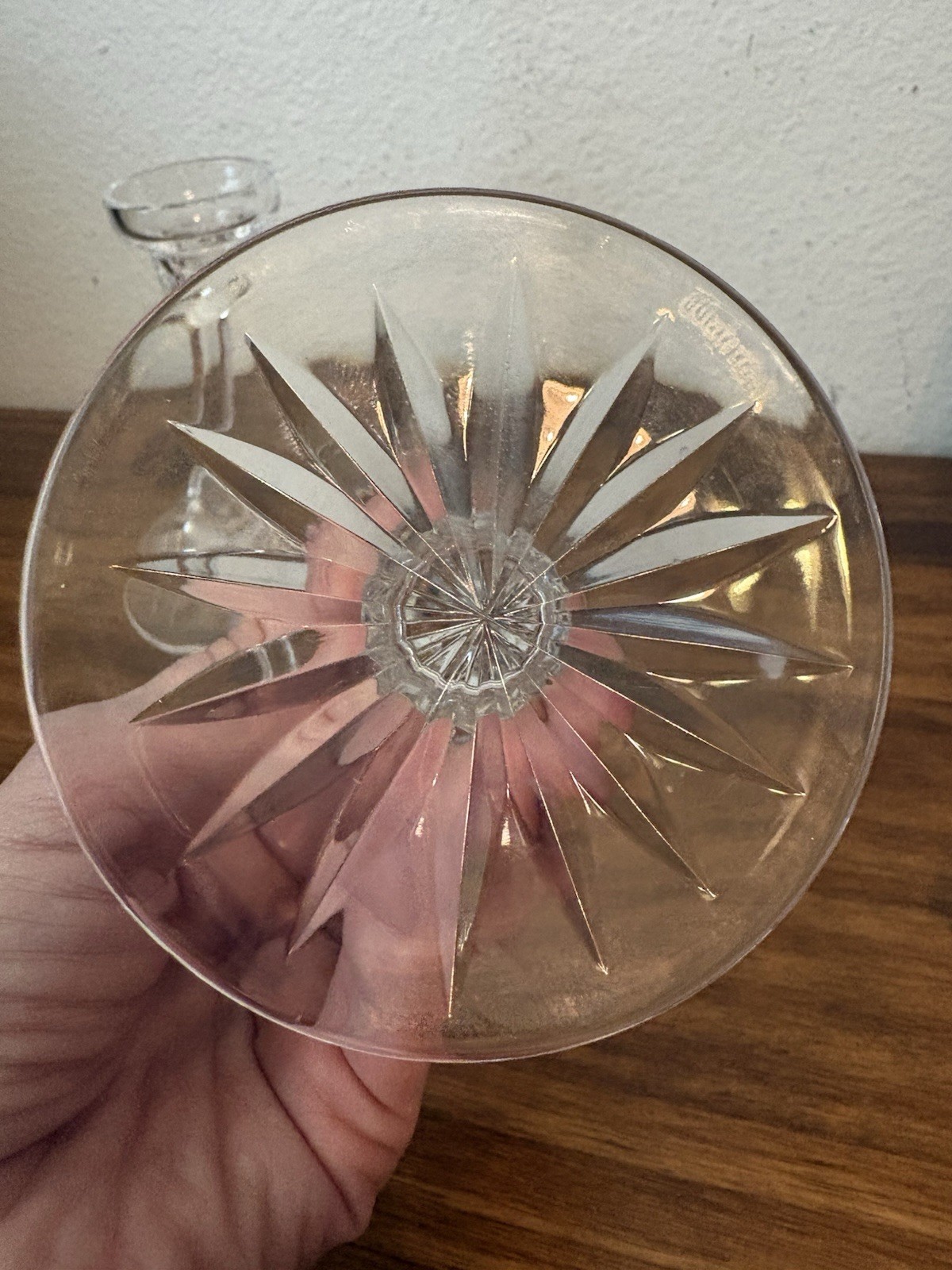 Pair of 2 WATERFORD Crystal Candle Stick Holders 5.5″ tall