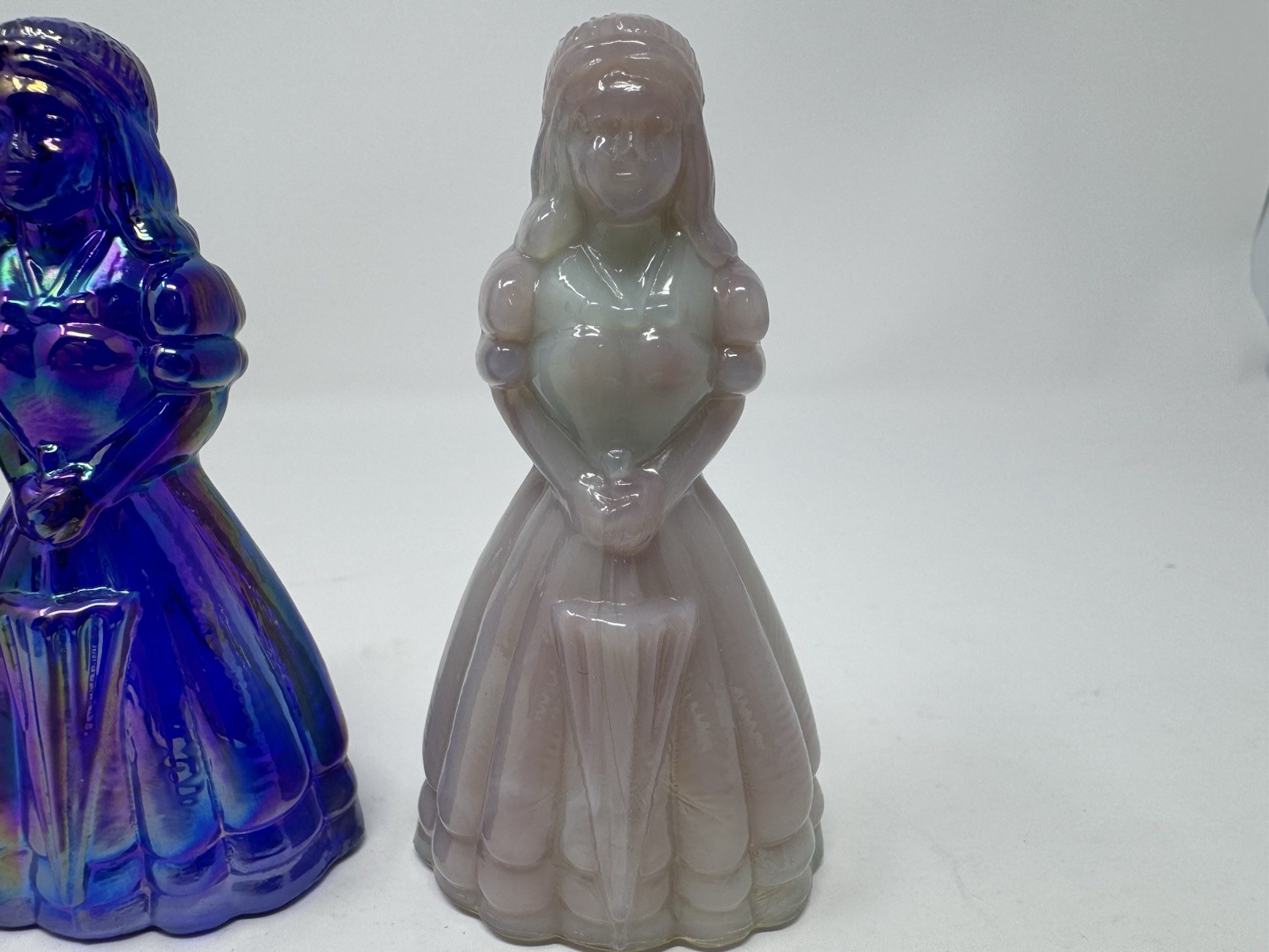Boyd Glass Jennifer Dolls (3): Milk Chocolate, Carnival, And Opalite
