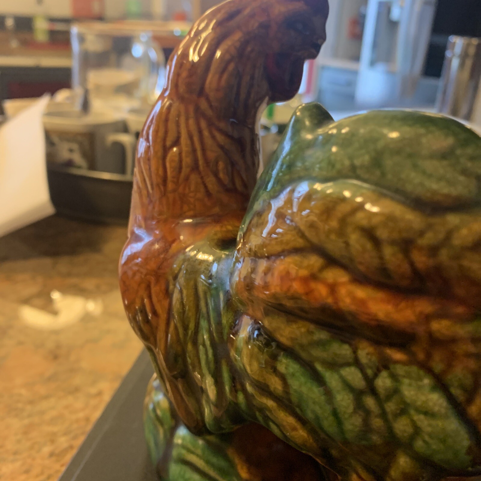 Vintage Decorative Farmhouse Rooster Hen Chick Pottery