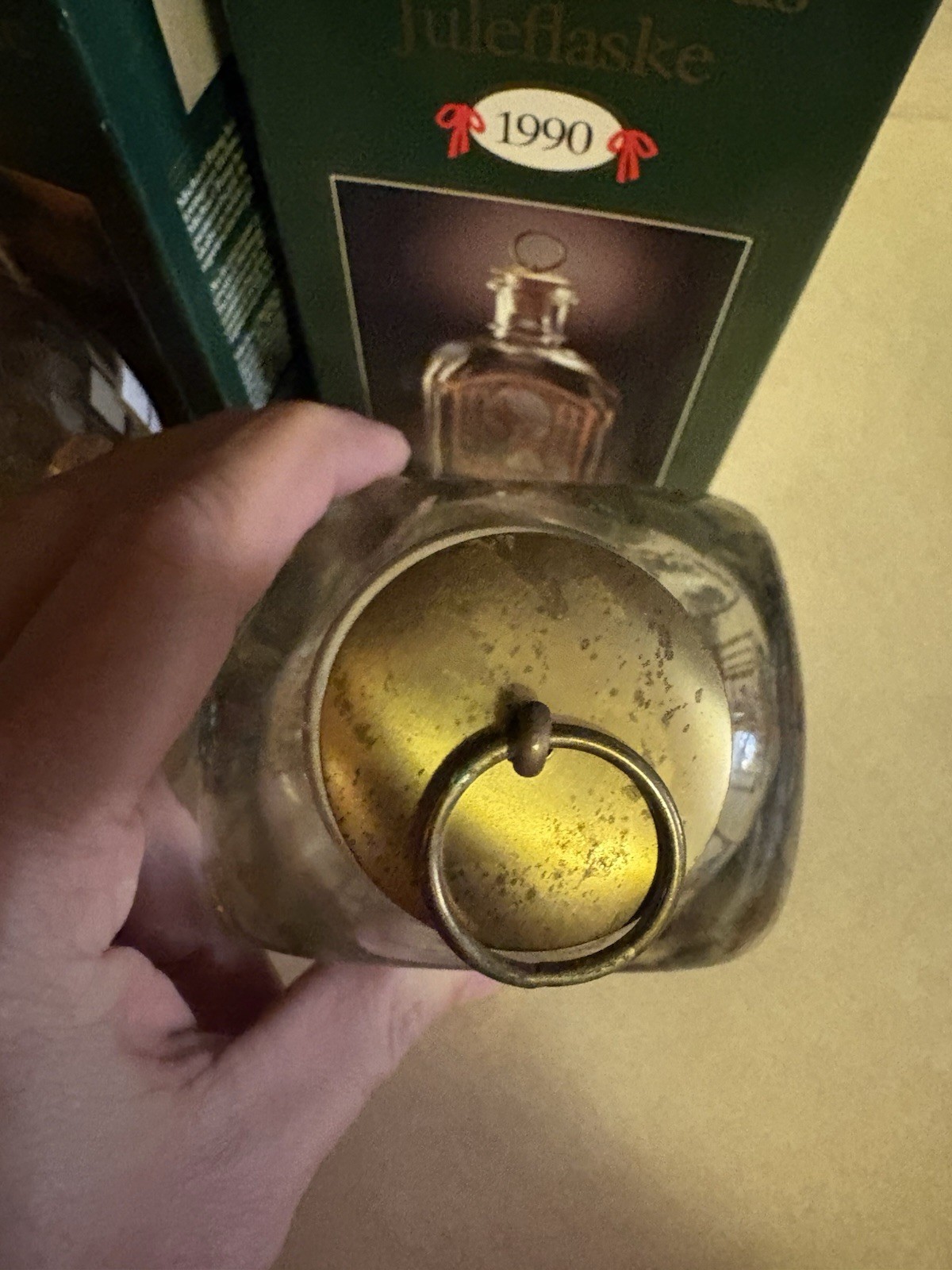 Holmegaard’s Christmas Bottle 1989 & 1990