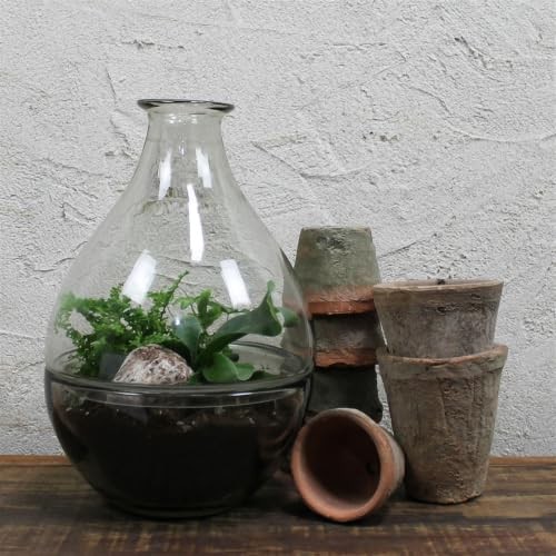 Homart 1-Count Rustic Terra Cotta Rose Pot, Petite, Antique Red
