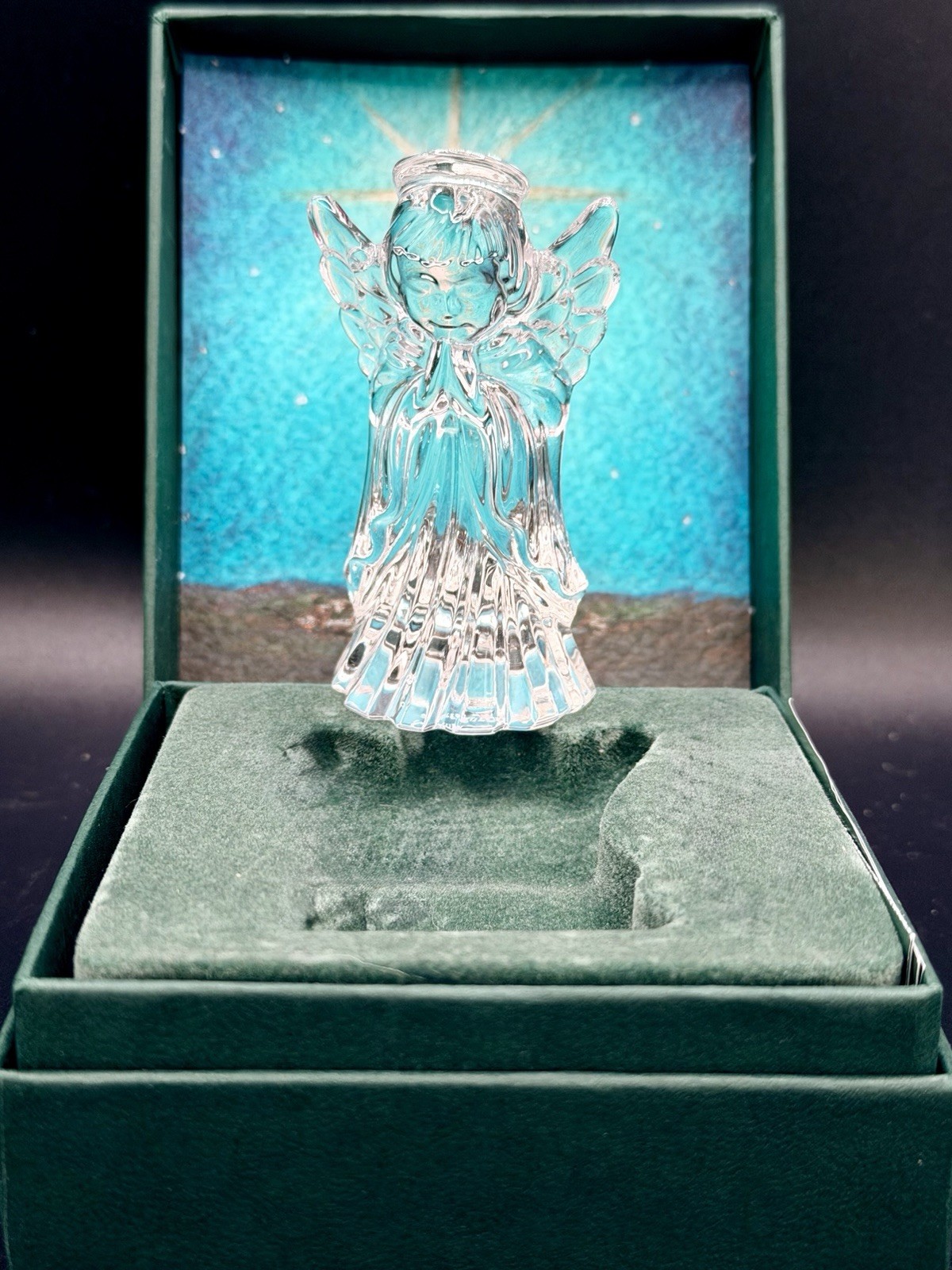 Marquis Waterford Crystal Nativity Collection Herald Angel
