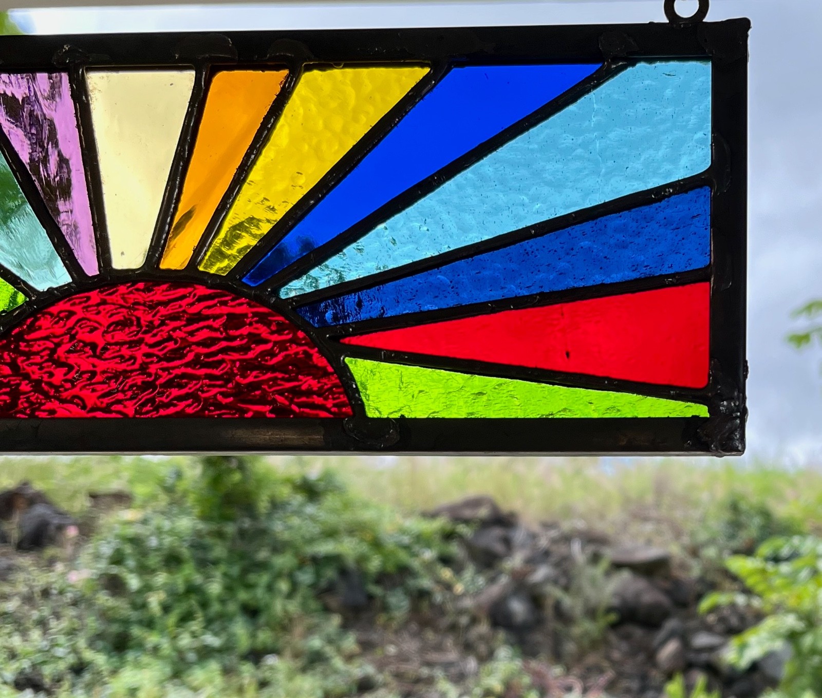 stained glass panel window